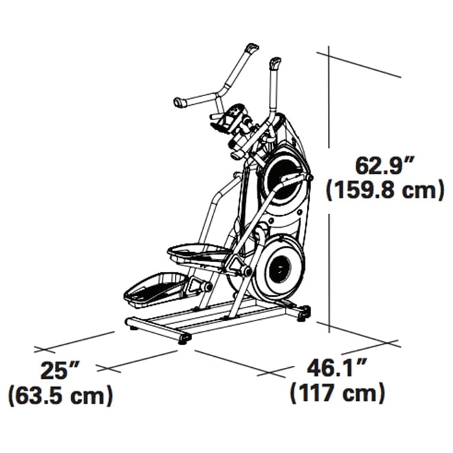 Elíptico Magnético Bowflex Max Trainer M3 - Simulador Escada - Imagem 5